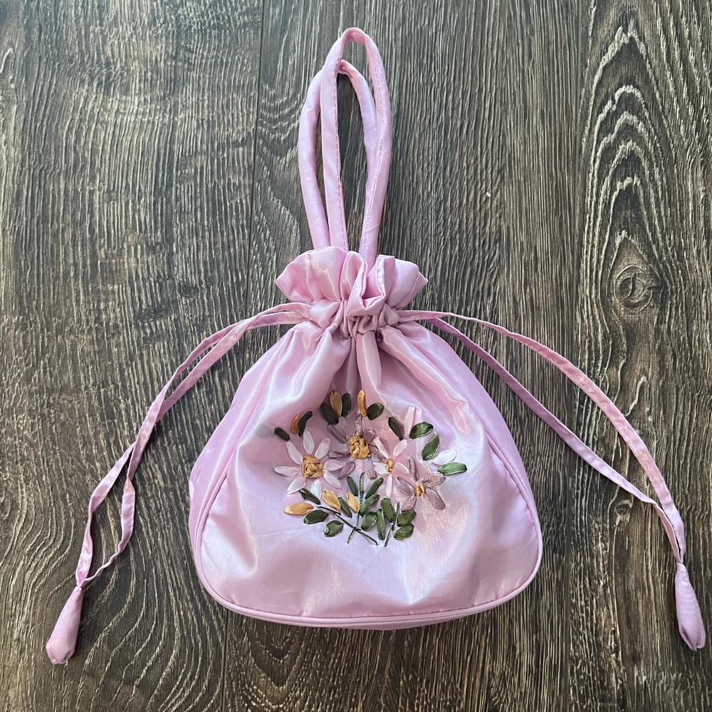 Light pink mini purse